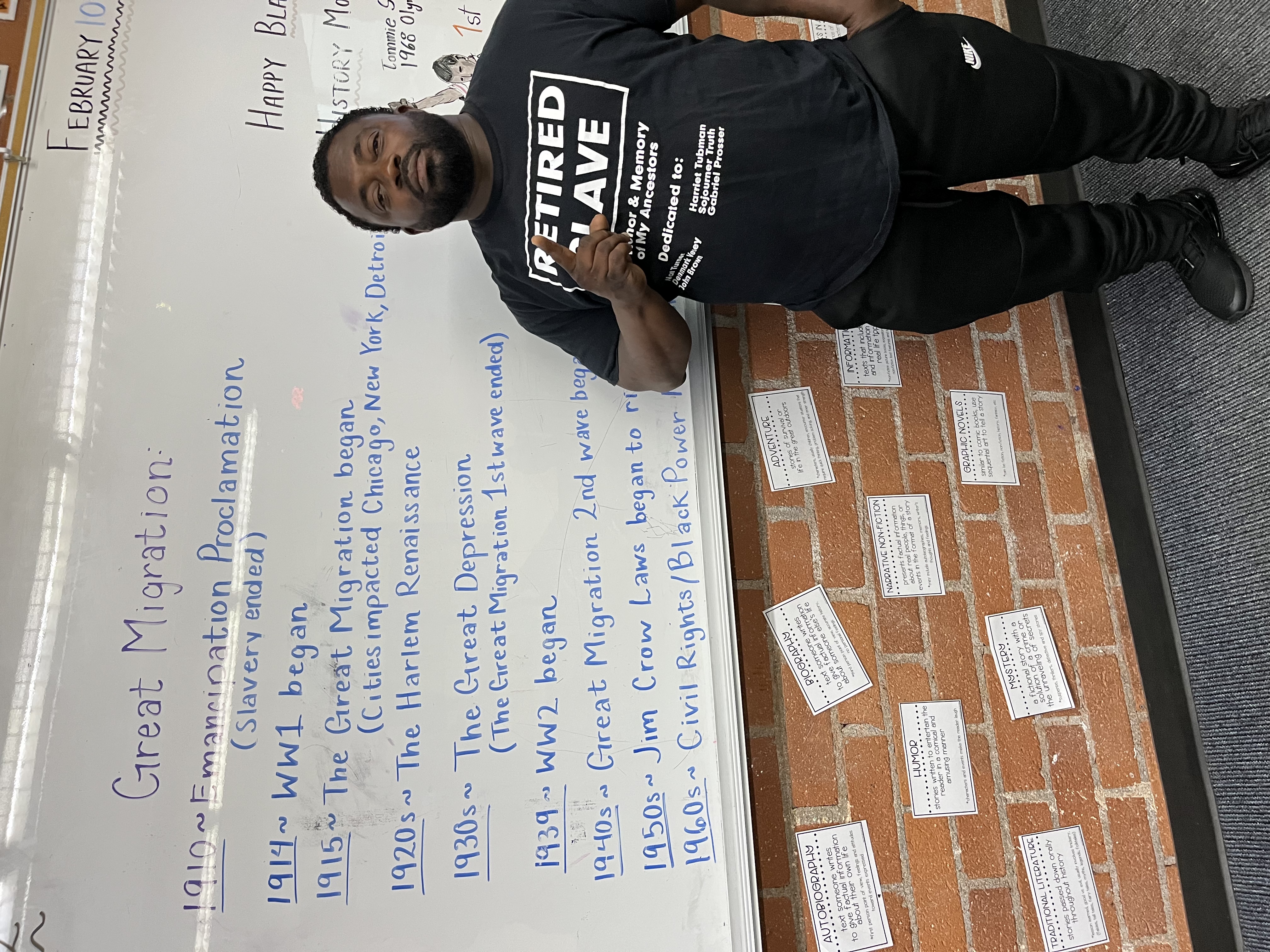 Great Migration educational timeline